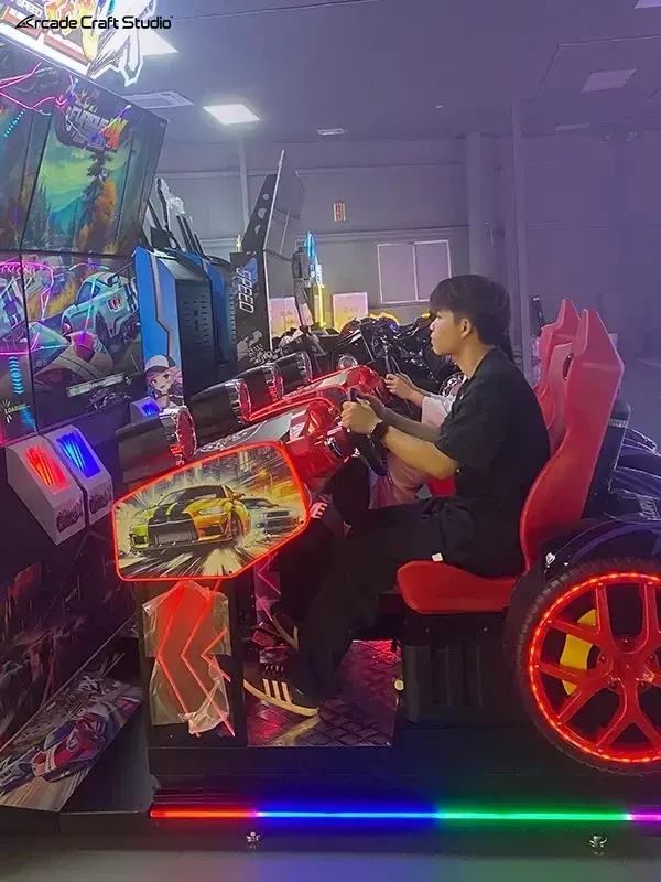 Furious Speed DX Coin Operated Race Car Arcade Game