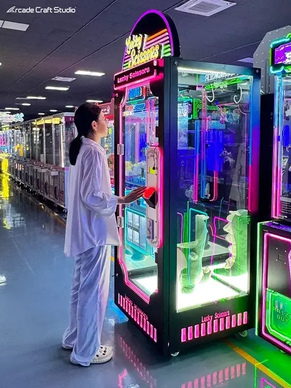 Lucky Scissors Rope Cutting Arcade Redemption Game