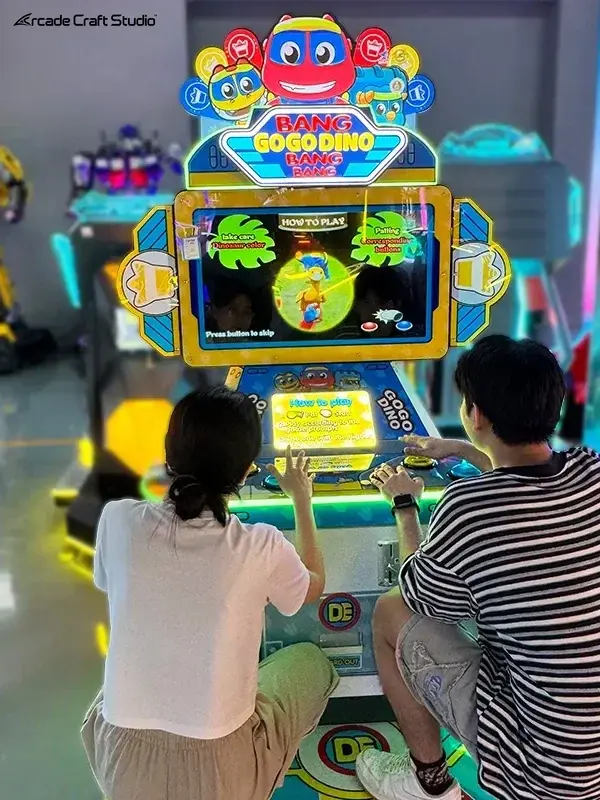 Dino Quick Press Video Arcade Redemption Game