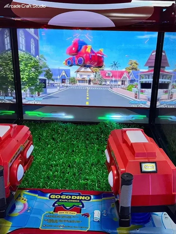 Dino Adventure Water Shooting Arcade Game
