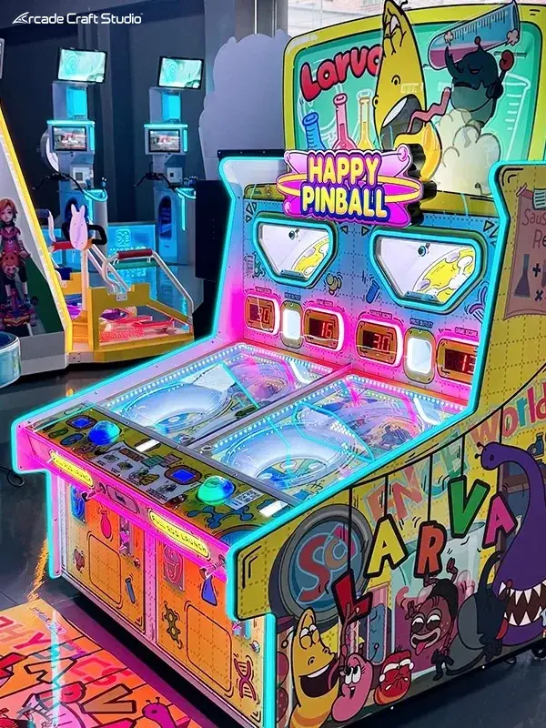 Happy Pinball 2 Players Redemption Game Machine