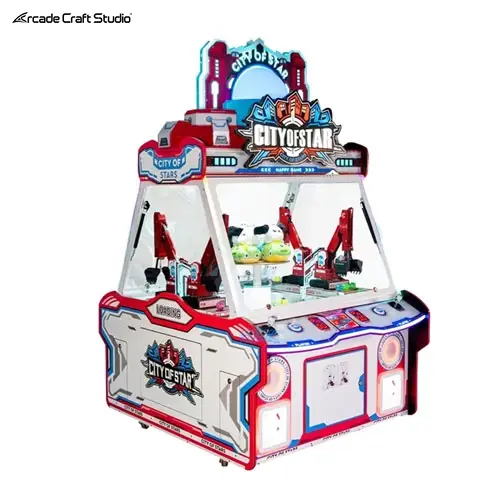 City Of Star 4 Players Toy Grabber Claw Machine